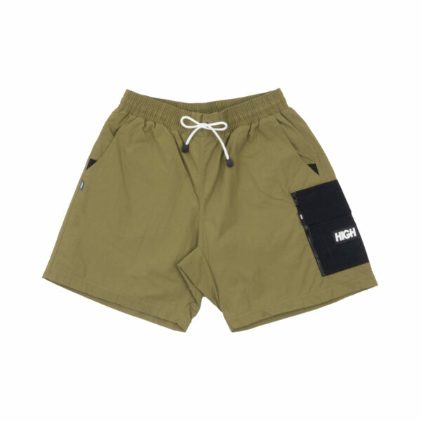 Shorts Colored Zipped Cargo Beige/Black