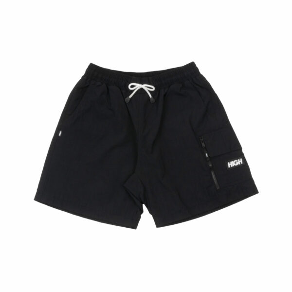 Shorts_Colored Zipped Cargo Black